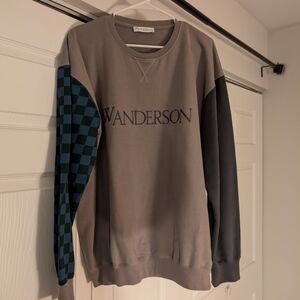 JW ANDERSON Gray and Blue Men's Sweater